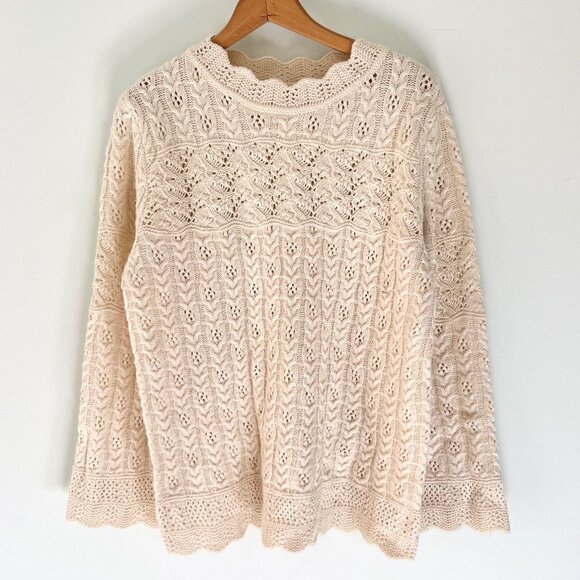 Vintage Wool Blend Knit Sweater - Picture 1 of 6